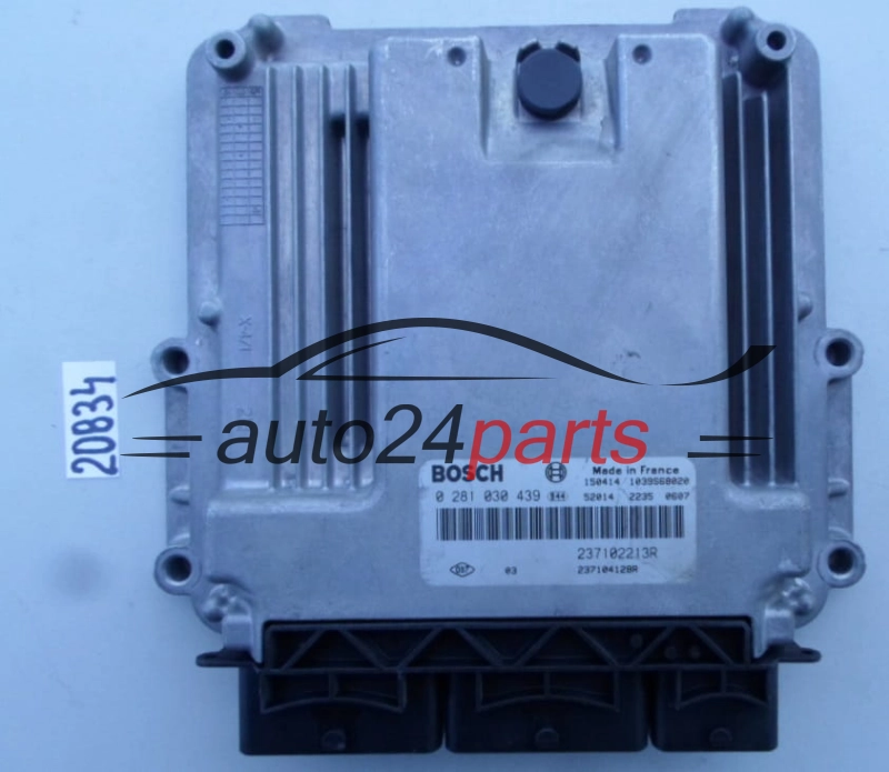 Μονάδα Ελέγχου Κινητήρα DACIA 1.5 DCI BOSCH 0 281 030 439, 0281030439, 237102213R 