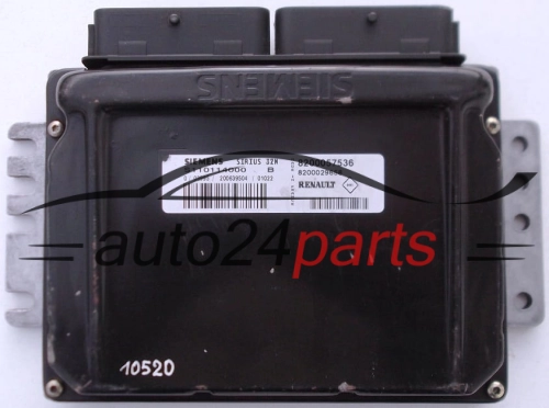 KOMPUTER STEROWNIK SILNIKA RENAULT CLIO 1.2 SIEMENS S110114000 B