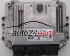 ECU ENGINE CONTROLLER FORD FOCUS 1.6 TDCI BOSCH 0 281 012 487, 0281012487, FoMoCo 8M51-12A650-MD, 8M5112A650MD, 8YMD 