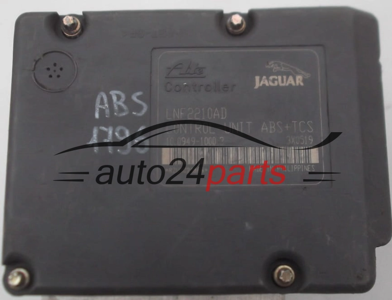 ABS PUMPE BLOCK HYDRAULIKPUMPE STEUERGERAT  JAGUAR XK8 XKR MNF 5920 AD,  ATE 10.0204-0220.4,  LNF 2210AD, 10.0949-1000.3