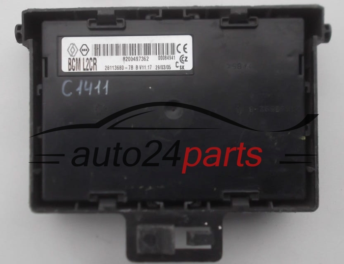 Mονάδα ελέγχου άνεσης  BCM RENAULT CLIO MODUS 8200497362, 28113680-7B