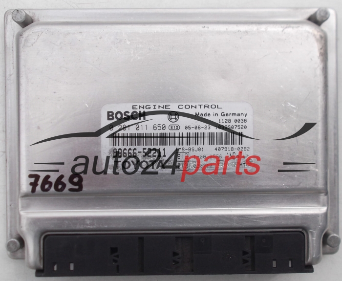 ΜΟΝΑΔΑ ΕΛΕΓΧΟΥ ΚΙΝΗΤΗΡΑ TOYOTA YARIS VERSO 1.4, BOSCH 0 281 011 650