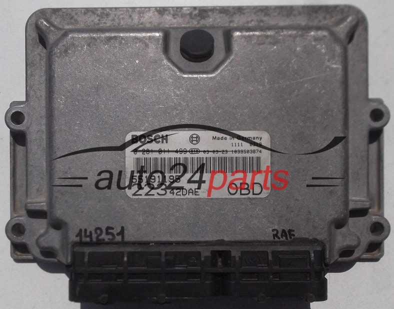 ecu engine control module FIAT DOBLO  1.9 JTD 