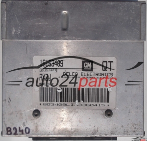 ECU ENGINE CONTROLLER OPEL CORSA 1.2, ASTRA 1.4, 16163409 QT, RXZJ 