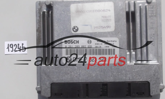 KOMPUTER STEROWNIK SILNIKA BMW E65 735 745 BOSCH 0261209002, 0 261 209 002, DME 7523523, 7 523 523 