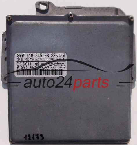 CALCULATEUR MOTEUR MERCEDES W202 C250 2.5 TD, BOSCH 0 281 001 228