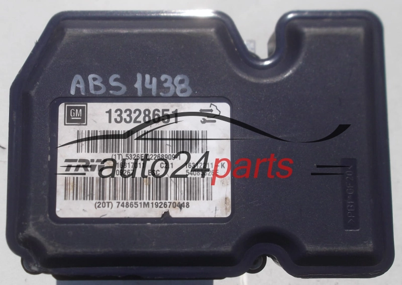 BOMBA HIDRAULICA Y CENTRALITA ABS OPEL INSIGNIA  TRW 16817011 C2.1, 16312211-K, 16312211K, 54085326E