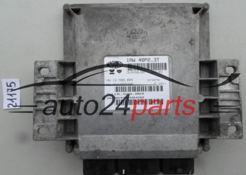 CENTRALINA MOTORE PEUGEOT 206 MAGNETI MARELLI IAW 48P2.3T, IAW48P23T, 9649140480