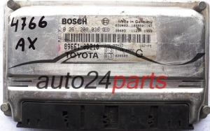 ECU ENGINE CONTROLLER TOYOTA YARIS 1.0 89661-0D210 1SZ-FE, 896610D210, BOSCH 0261208036, 0 261 208 036 