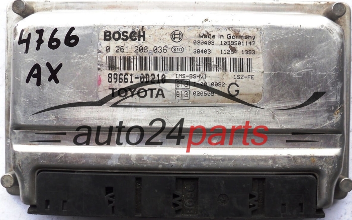 ECU ENGINE CONTROLLER TOYOTA YARIS 1.0 89661-0D210 1SZ-FE, 896610D210