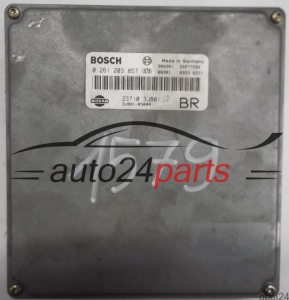 CALCULATEUR MOTEUR NISSAN PRIMERA 2.0 BOSCH 0261203857, 0 261 203 857, 23710 3J801, 237103J801, 3J801-85800, 3J80185800 BR 