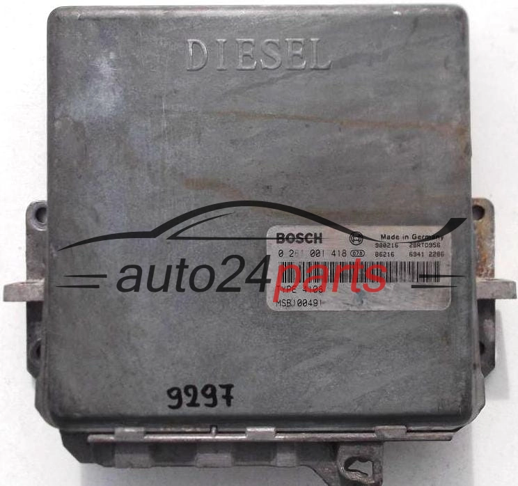 KOMPUTER STEROWNIK SILNIKA ROVER 420 2.0, BOSCH 0 281 001 418, 0281001418, MSB100491 -