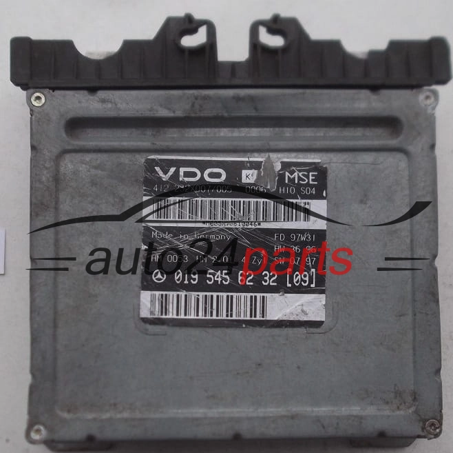 CALCULATEUR MOTEUR MERCEDES CLK 2.0 VDO 412.232/007/005, 412232007005, 019 545 62 32 [09], 0195456232