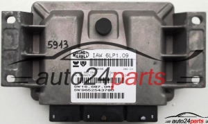 CALCULATEUR MOTEUR CITROEN PEUGEOT 2.0 IAW 6LP1.09, IAW6LP109, SW 16. 687.044, 16687044, SW 9652543780, HW 9650623180 