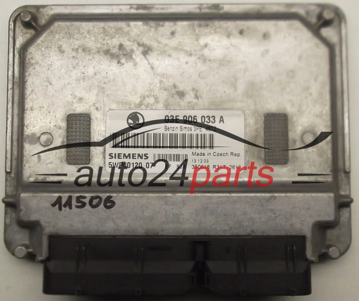 KOMPUTER STEROWNIK SILNIKA SKODA FABIA 1.2 AZQ 
