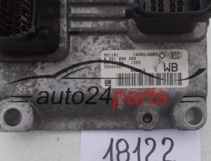 KOMPUTER STEROWNIK SILNIKA OPEL CORSA C 1.0 Z10XEP BOSCH 0 261 208 393, 0261208393