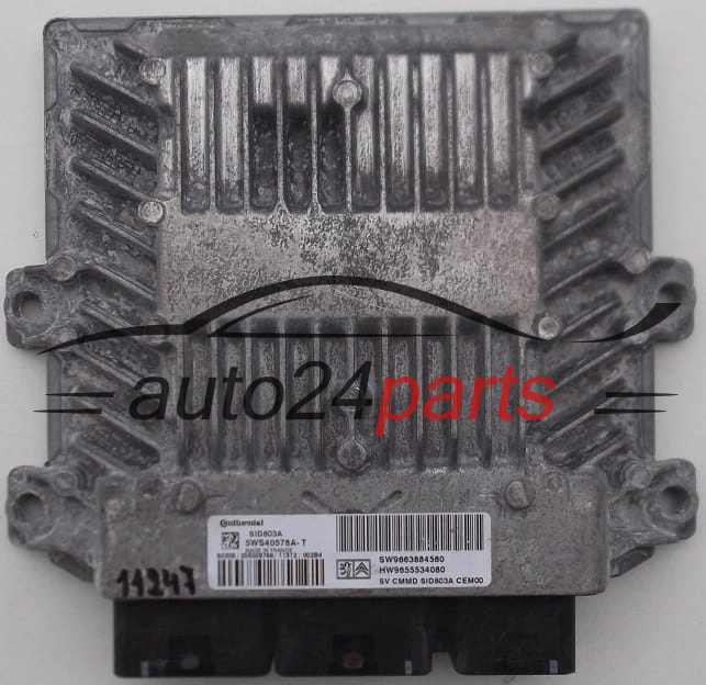 calculateur moteur pour peugeot 307 2.0 hdi