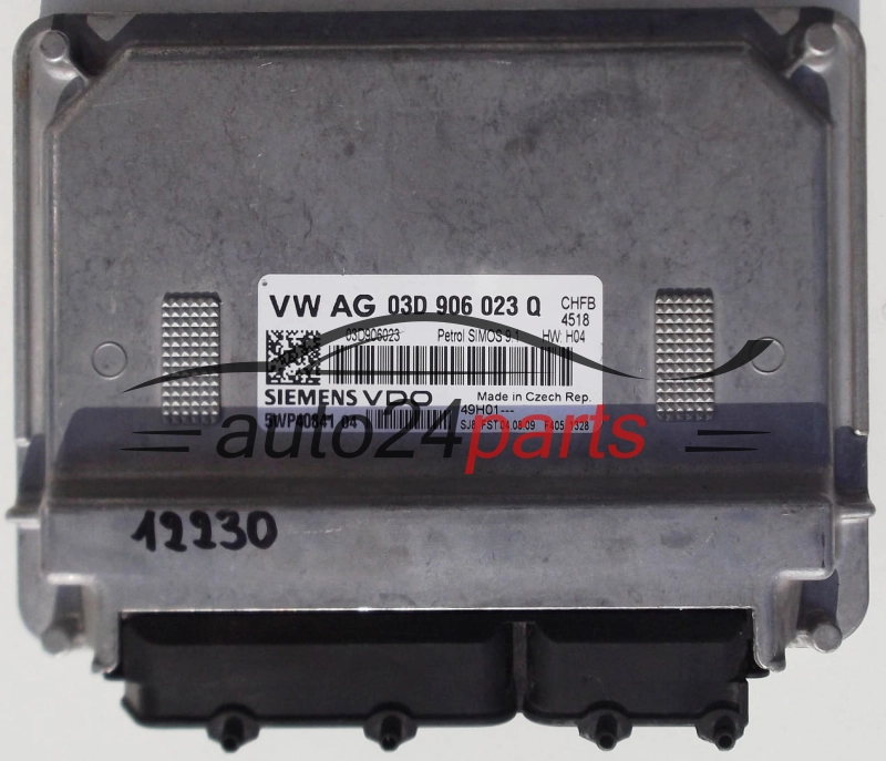 VW VOLKSWAGEN POLO FOX 1.4, SIMENS 5WP40841 04, 5WP4084104, 03D 906 023 Q, 03D906023Q