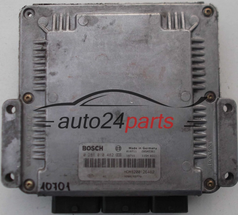 KOMPUTER STEROWNIK SILNIKA RENAULT LAGUNA F9Q BOSCH 0281010482 / 0 281 010 482 / HOM8200126462
