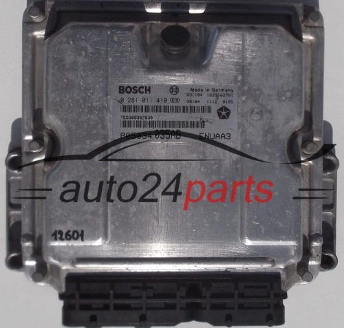ECU ENGINE CONTROLLER CHRYSLER CRUISER 2.2 CRD BOSCH 0 281 011 410, 0281011410, P05034035AB