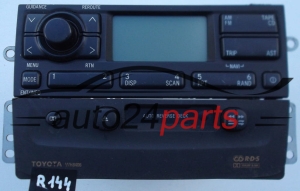 RADIO CD NAVI NAWIGACJA NA KASETY ZMIENIARKA WH8406   TOYOTA  86110-C5010 / 86110C5010 / CN-TS6070L / CNTS6070L / 86120-C5050 / 86120C5050 / 22DC762/74B / 22DC76274B / PH762WY1054705 - R144