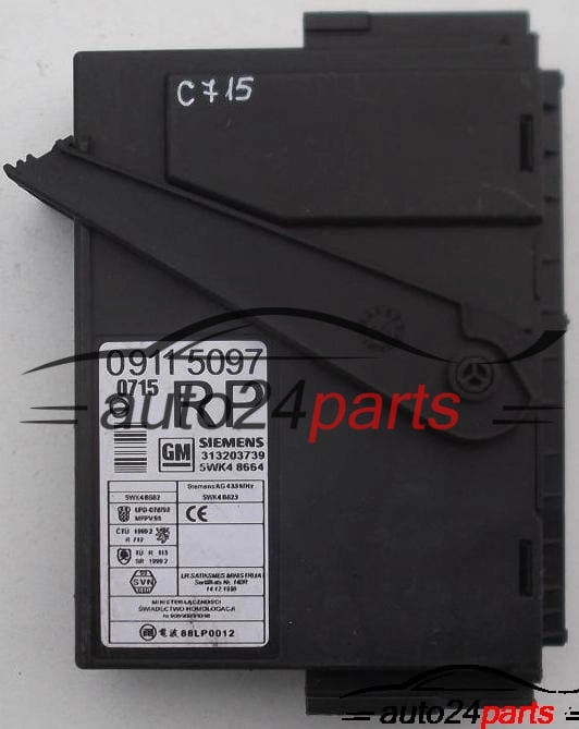  KOMFORTSTEUERGERÄT OPEL CORSA MERIVA 09 115 097 RP