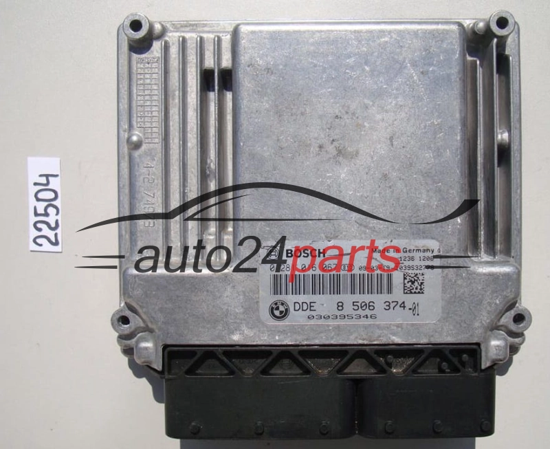 KOMPUTER STEROWNIK SILNIKA BMW 3 BOSCH 0 281 016 067, 0281016067, DDE 8 506 374, DDE8506374, 8506374