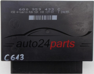 CONFORT MODULE VW VOLKSWAGEN POLO, SKODA, HELLA 6Q0 959 433 C, 6Q0959433C, 5DK00812900, 5DK 008 129-00 