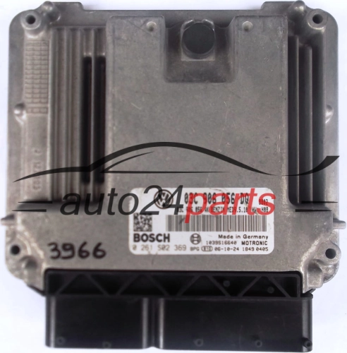MOTORSTEUERGERÄT ECU STEUERGERAT VW VOLKSWAGEN GOLF 1.6 FSI 03C906056DQ, 03C 906 056 DQ, 03C906056AK, 03C 906 056 AK, BOSCH 0261S02369, 0 261 S02 369, BENZIN MED9.5.10 8802 1039S16640