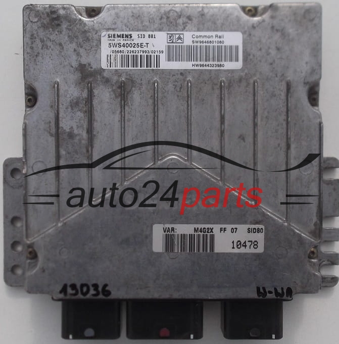calculateur moteur pour peugeot et citroen
