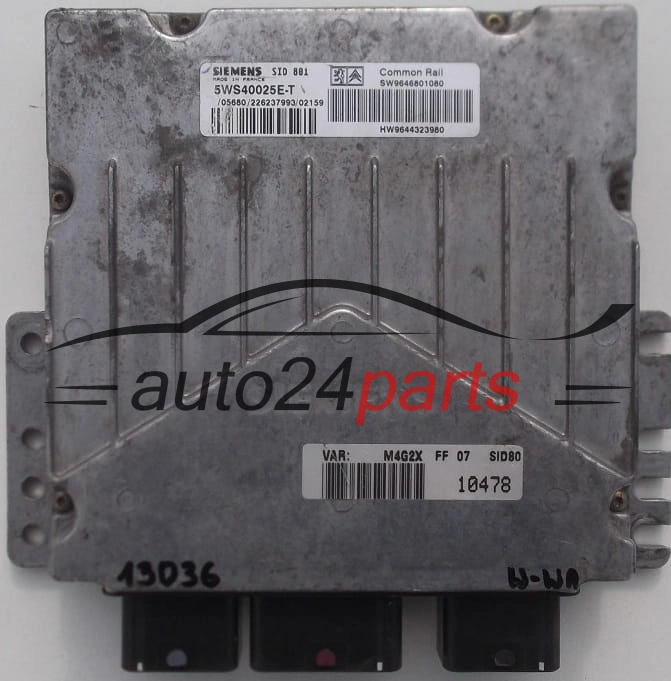 calculateur moteur pour peugeot et citroen