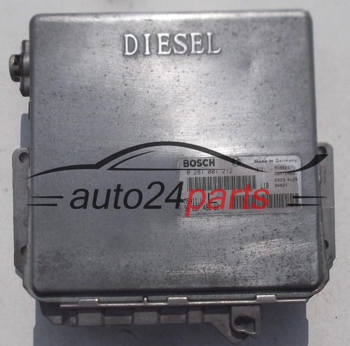 Μονάδα Ελέγχου Κινητήρα CITROEN PEUGEOT 2.5 DIESEL BOSCH 0 281 001 212, 0281001212, 96 237 486 80, 9623748680 