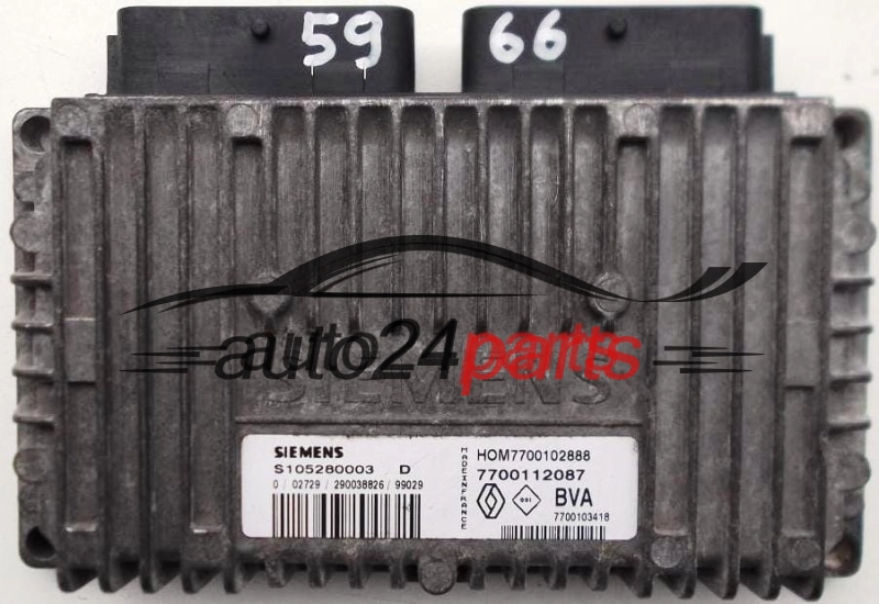 RENAULT LAGUNA 2.0 7700112087 7700103418 HOM7700102888 7700102888 SIEMENS S105280003D S105280003 D