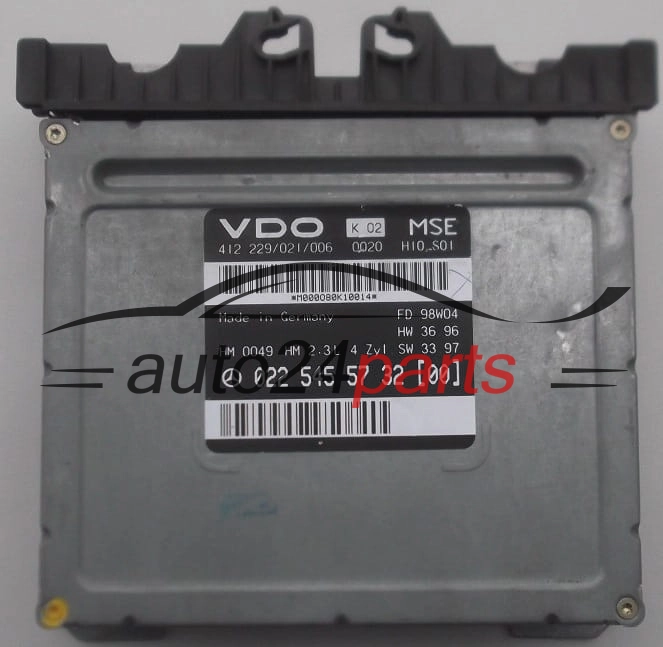 CALCULATEUR MOTEUR MERCEDES ML W163 VDO 412 229/021/006, 022 545 57 32 [00]