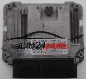 Μονάδα Ελέγχου Κινητήρα VOLKSWAGEN SKODA OCTAVIA 2.0 TDI BOSCH 0 281 013 619