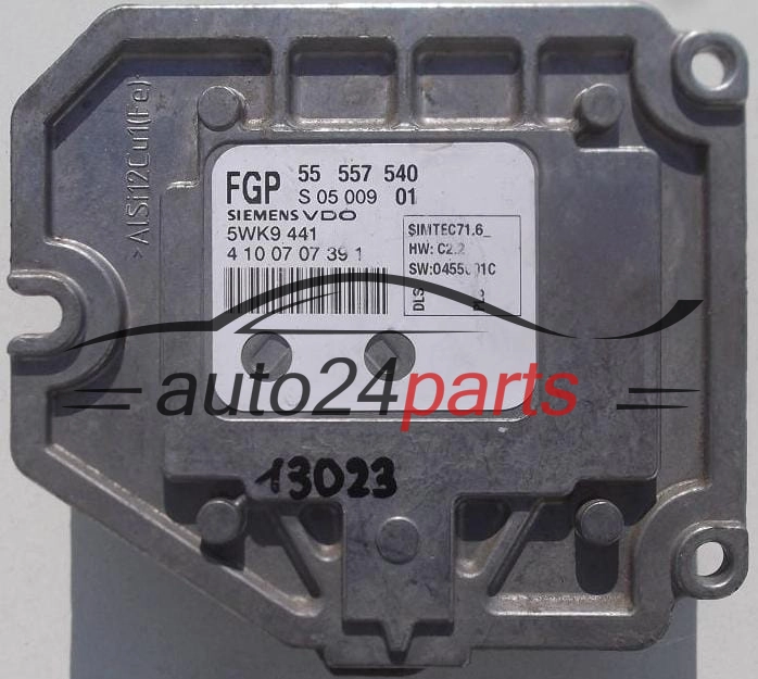 Μονάδα Ελέγχου Κινητήρα OPEL VECTRA SIGNUM 1.8 Z18XE SIEMENS 5WK9 441, 5WK9441, 55 557 540, 55557540