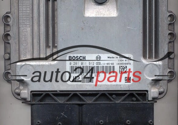 MOTORSTEUERGERÄT ECU STEUERGERAT OPEL ASTRA 1.9 CDTI BOSCH 0 281 011 912,  GM 55 189 923 UP