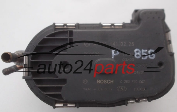 CORPO FARFALLATO MERCEDES W203 BOSCH 0 280 750 067, 0280750067, A 111 141 02 25, A1111410225 