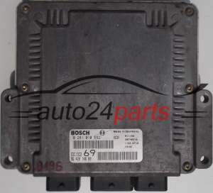 ECU ENGINE CONTROLLER PEUGEOT 306 2.0 HDI, BOSCH 0 281 010 592, 0281010592, EDC15C269, 96 420 148 80, 9642014880