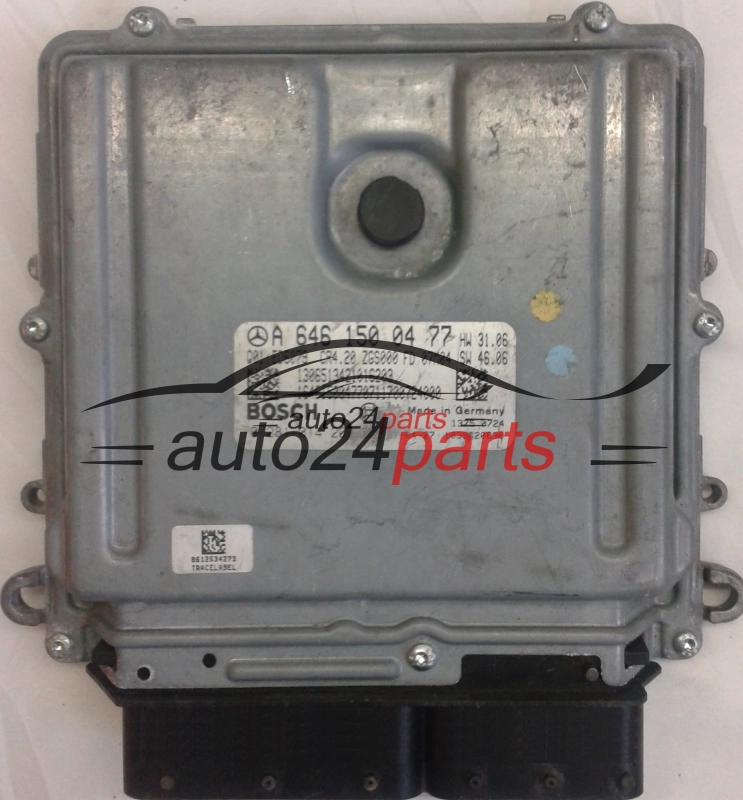 MOTORSTEUERGERÄT ECU STEUERGERÄT MERCEDES SPRINTER 2.2 CDI A6461500477, 6461500477, BOSCH 0281014202