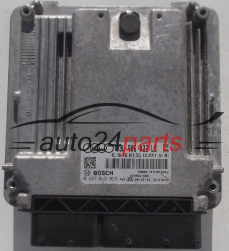 CALCULATEUR MOTEUR AUDI A3 2.0 TDI BOSCH 0 281 015 823, 0281015823, 03L 906 022 LS, 03L906022LS, 03L906022EG, EDC17CP14 