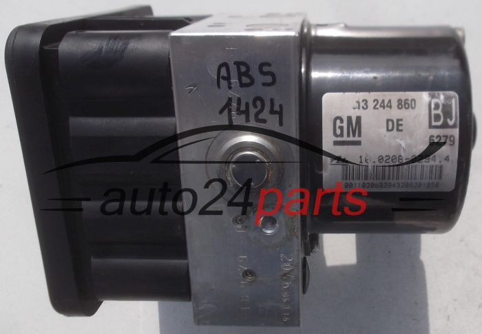 ABS CENTRALINA POMPA OPEL ASTRA H ZAFIRA B GM 13 244 860 BJ, 13244860, ATE 10.0208-0294.4, 10020802944, 10.0960-0592.3, 10096005923 