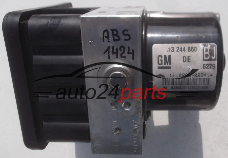 ABS CENTRALINA POMPA OPEL ASTRA H ZAFIRA B GM 13 244 860 BJ, 13244860, ATE 10.0208-0294.4, 10020802944, 10.0960-0592.3, 10096005923 