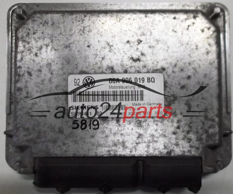 ΜΟΝΑΔΑ ΕΛΕΓΧΟΥ ΚΙΝΗΤΗΡΑ VW VOLKSWAGEN GOLF BORA 1.6 06A906019BQ