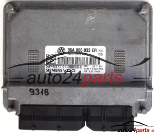 ECU ENGINE CONTROLLER VW VOLKSWAGEN CADDY 1.6, SIEMENS 5WP40271 01, 5WP4027101, 06A 906 033 ER, 06A906033ER