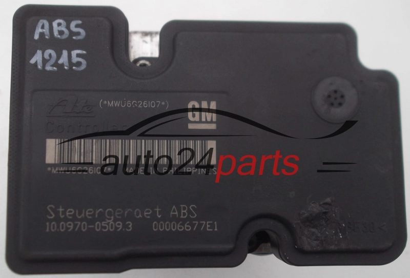  OPEL ASTRA H ZAFIRA B GM 13 157 576 HA, 13157576HA, 13157576, ATE 10.0207-0024.4, 10020700244, 10.0970-0509.3, 10097005093
