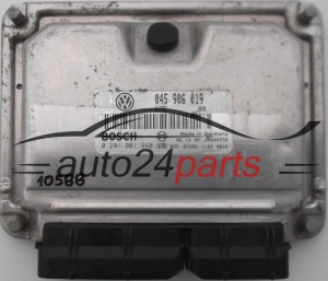 KOMPUTER STEROWNIK SILNIKA VW VOLKSWAGEN POLO 1.4 TDI 045 906 019, 045906019, 6N2 906 345 BS, 6N2906345, BOSCH 0 281 001 940, 0281001940 -   A18