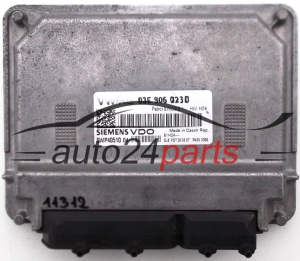 MOTORSTEUERGERÄT ECU STEUERGERAT SEAT IBIZA SKODA FABIA VW POLO 1.2 BME 03E906023D, 03E 906 023 D, SIEMENS 5WP40510 04, 5WP4051004 