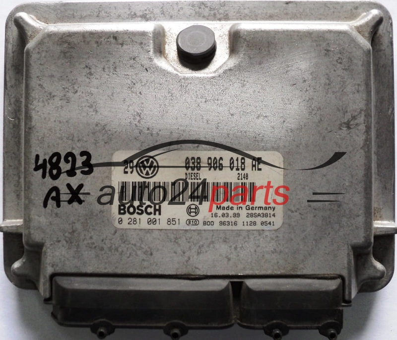 038906018AE, 038 906 018 AE, BOSCH 0281001851, 0 281 001 851