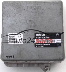 KOMPUTER STEROWNIK SILNIKA BMW 3 E36 318 1.8 TDS BOSCH 0281001243, 0 281 001 243, 2245541, 2246061 - 9391, 11826, 12006, 14215, 15565